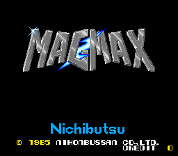 Mag Max Title Screen